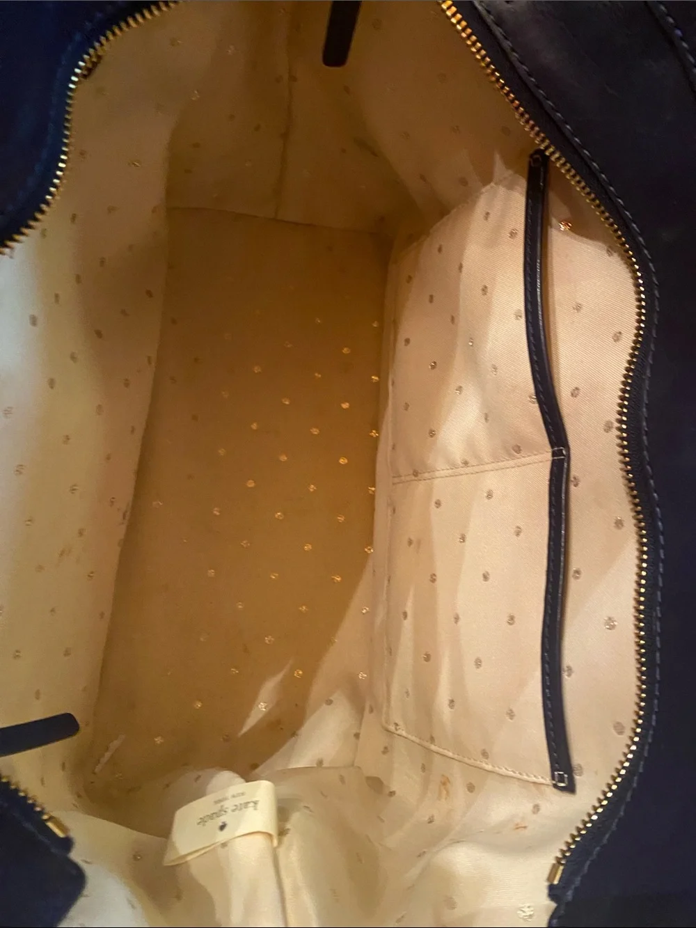 kate spade Pink, Navy & Red Striped Tote